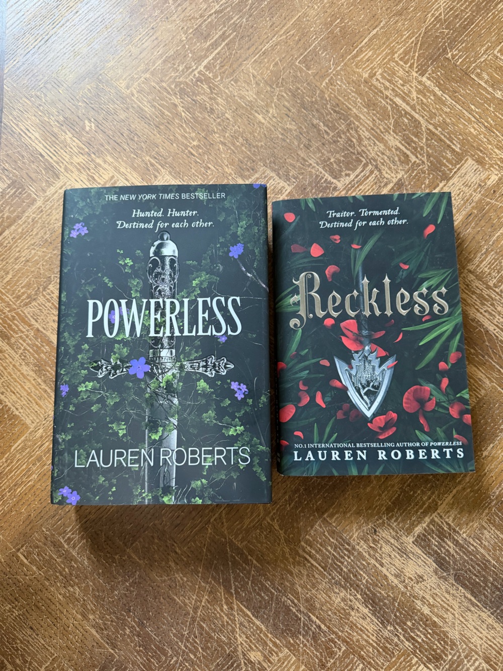 Lauren Roberts "Powerless" & "Reckless" Books
